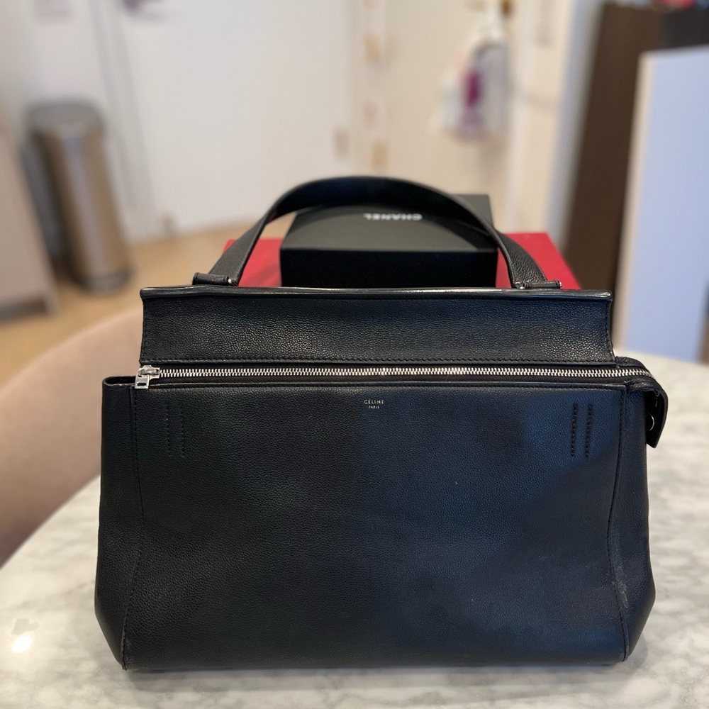 Black Celine Edge Bag